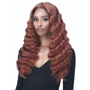 Diaytar Sénégal Bobbi Boss Indi Remi 100% Virgin Remy Hair 13" x 4" Lace Front Wig - MHLF907 Ocean Wave 24" Lace Front Wigs