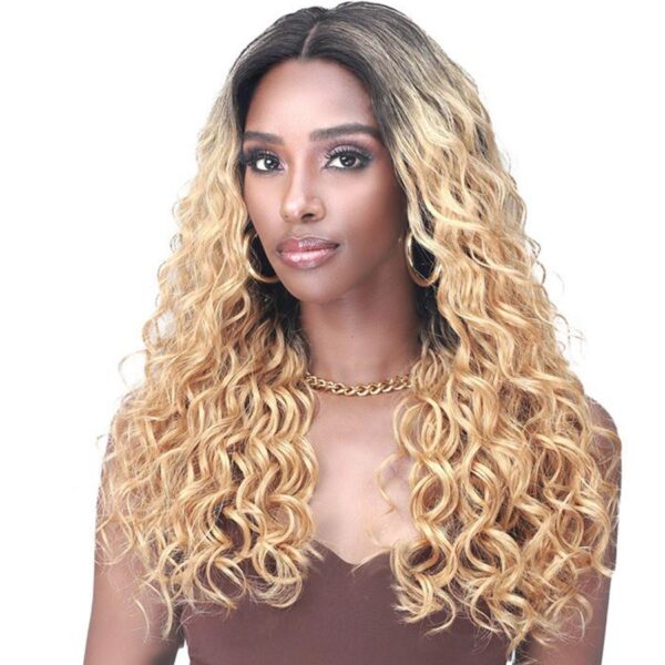 Diaytar Sénégal Bobbi Boss Indiremi 100% Virgin Remy Hair 13" x 4" Lace Front Wig - MHLF913 Deep Wave 22" Lace Front Wigs