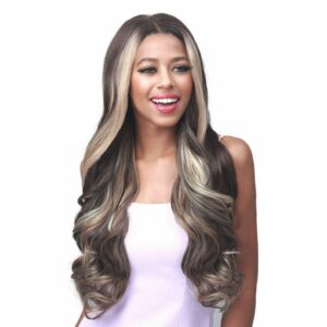 Diaytar Sénégal Bobbi Boss Miss Origin Perruque Lace Front en mélange de cheveux humains – MOGLWBC24 Big Curl 24 Lace Front Wigs
