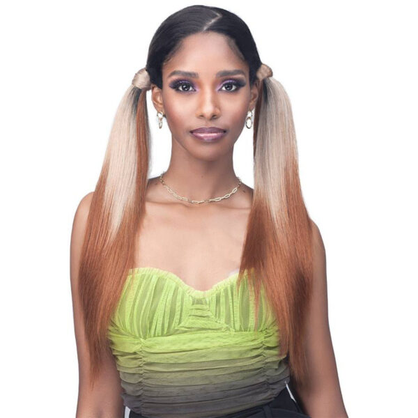 Diaytar Sénégal Bobbi Boss Perruque synthétique frontale en dentelle avec partie en Z – MLF680 Hadlee Lace Front Wigs