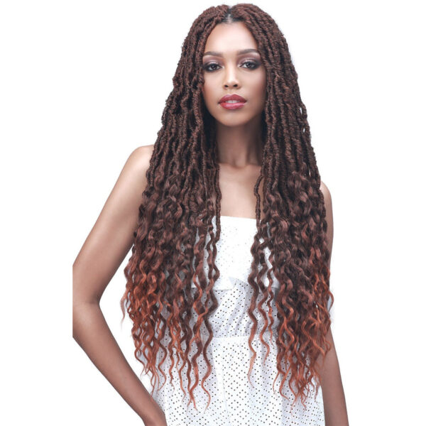 Diaytar Sénégal Bobbi Boss Synthétique Crochet Braids - 2X Wavy Nu Locs 28" Braiding Hair