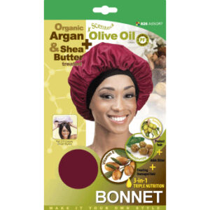 Diaytar Sénégal Bonnet M&M Headgear Qfitt avec argan, huile d'olive et beurre de karité, assortiment #826 Beauty