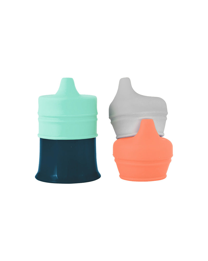 Diaytar Sénégal boon snug spout - 1 tasse 270ml + 3 couvercles à bec en silicone - default title a-table,boon,puericulture,Repas