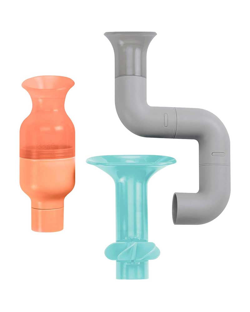Diaytar Sénégal boon tubes ensemble de jouets de bain en plastique 3 pièces - default title 