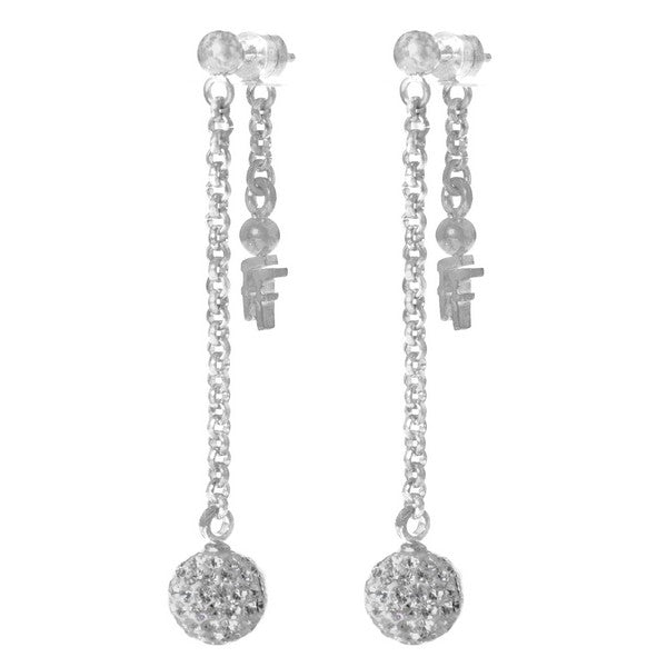 Diaytar Sénégal Boucles d'oreilles Femme Folli Follie 3E0F022C (5,4 cm) 