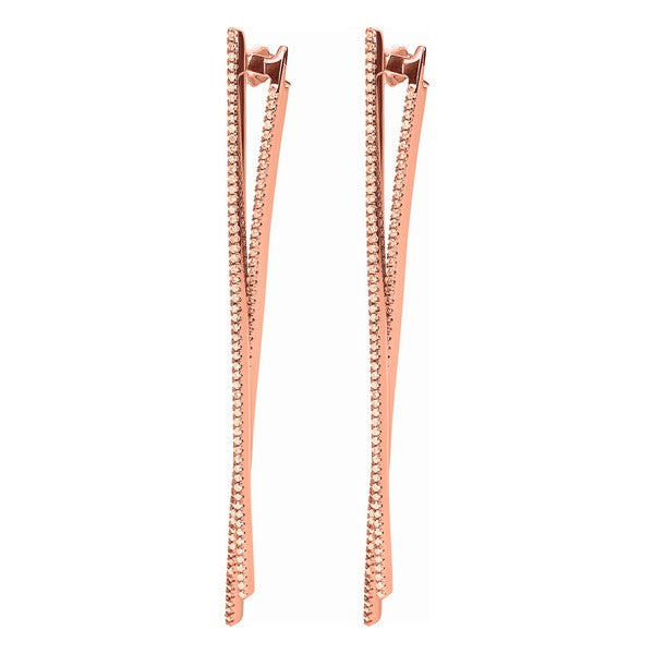 Diaytar Sénégal Boucles d'oreilles Femme Folli Follie 3E16S054RS (7 cm) 