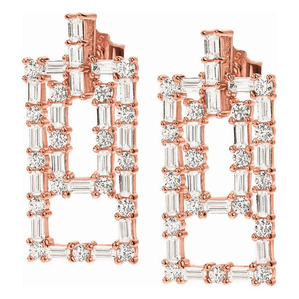 Diaytar Sénégal Boucles d'oreilles Femme Folli Follie 3E17S008RC (2 cm) 