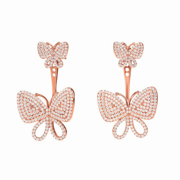 Diaytar Sénégal Boucles d'oreilles Femme Folli Follie 3E17S030RC (3,7 cm) 