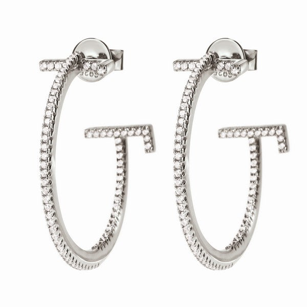 Diaytar Sénégal Boucles d'oreilles Femme Folli Follie 3E18S004C (1,5 cm) 