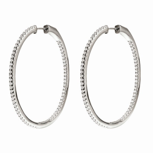 Diaytar Sénégal Boucles d'oreilles Femme Folli Follie 3E18S024C (3,5 cm) 