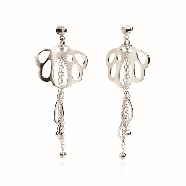 Diaytar Sénégal Boucles d'oreilles Femme Folli Follie 4E0F024 (3 cm) 