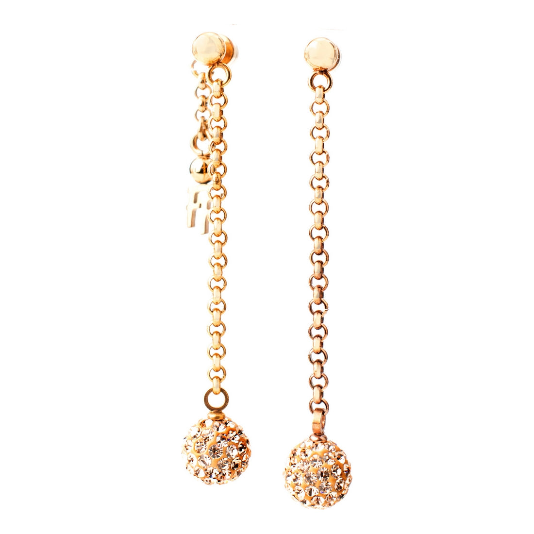 Diaytar Sénégal Boucles d'oreilles Folli Follie 3E15S00ZDF (5 cm) 
