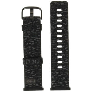Diaytar Sénégal Bracelet de montre Fitbit VERSA 3 FB174WBGYS Noir