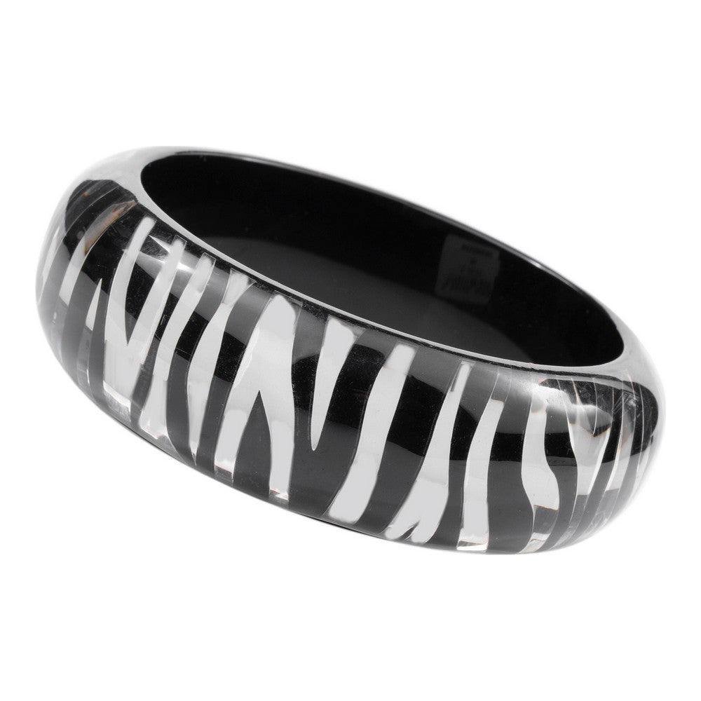 Diaytar Sénégal Bracelet Femme Folli Follie 3B0A063KW Résine Noire (6,5 cm) 