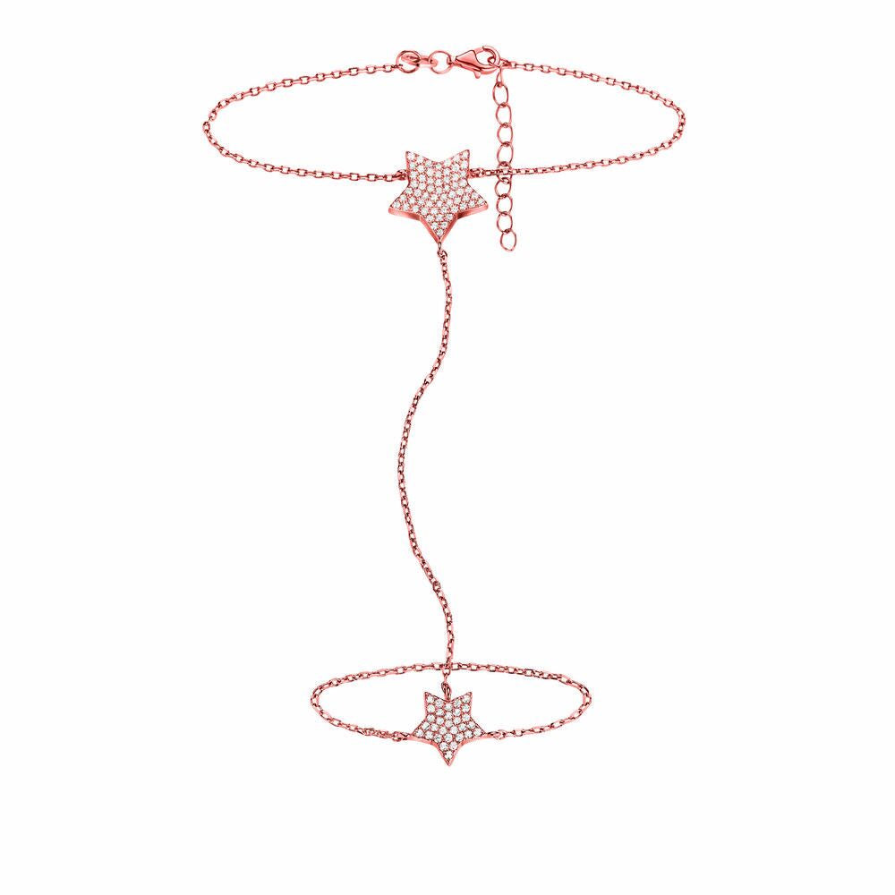 Diaytar Sénégal Bracelet Femme Folli Follie 3B15S096RC Rose Acier (17 cm) 