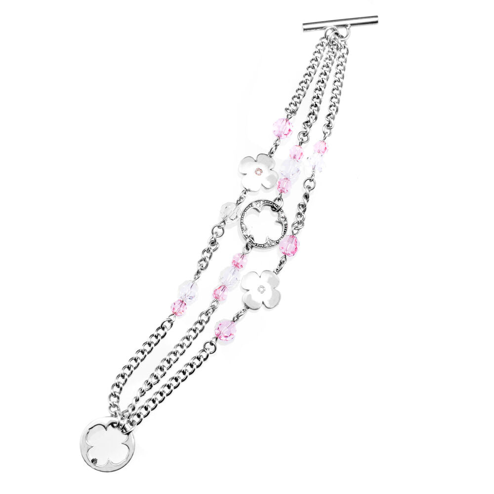Diaytar Sénégal Bracelet Femme Folli Follie 3B9F118CP Acier Argenté (20 cm) 