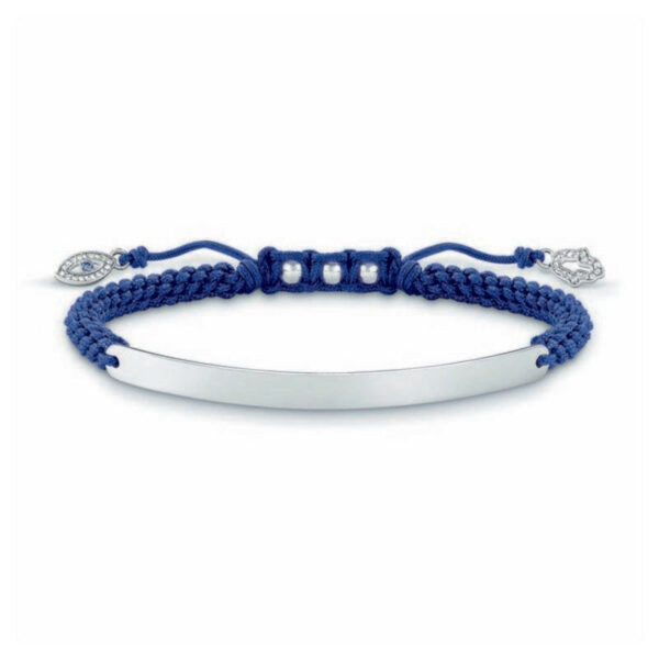 Diaytar Sénégal Bracelet Femme Thomas Sabo LBA0066-897-1 Bleu Argent