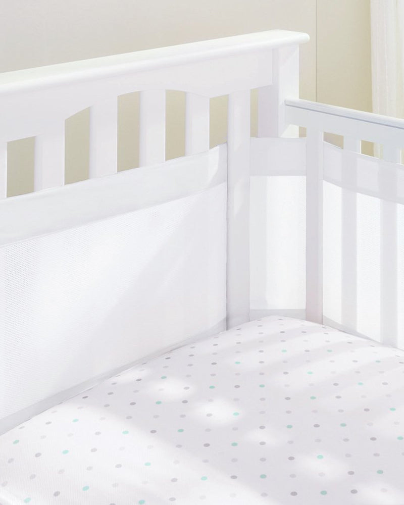 Diaytar Sénégal breathablebaby doublure pour lit de bébé 4 côtés airflow - blanc - default title 