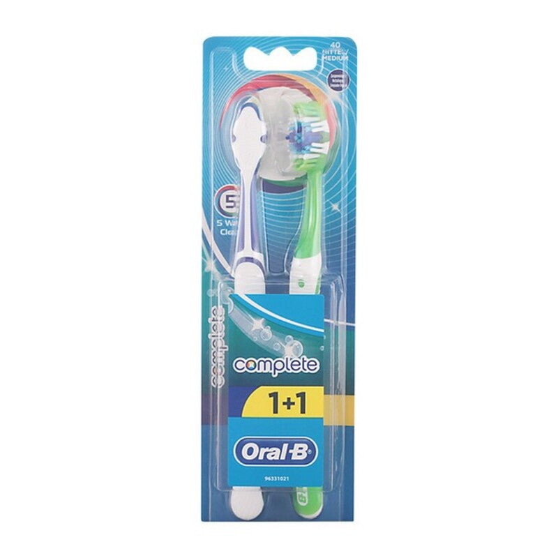 Diaytar Sénégal Brosse à dents Complete 5 Ways Clean Oral-B (2 uds) 