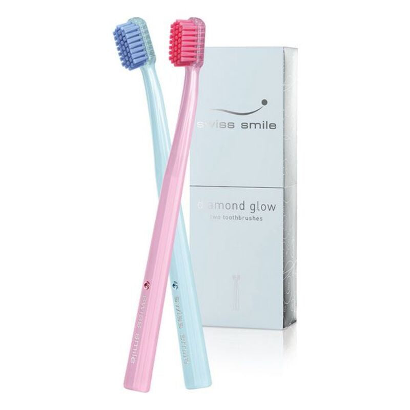 Diaytar Sénégal Brosse à Dents Diamong Glow Swiss Smile (2 Pièces) 