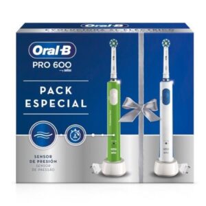 Diaytar Sénégal Brosse à dents électrique Oral-B PRO600 3D Vert Blanc