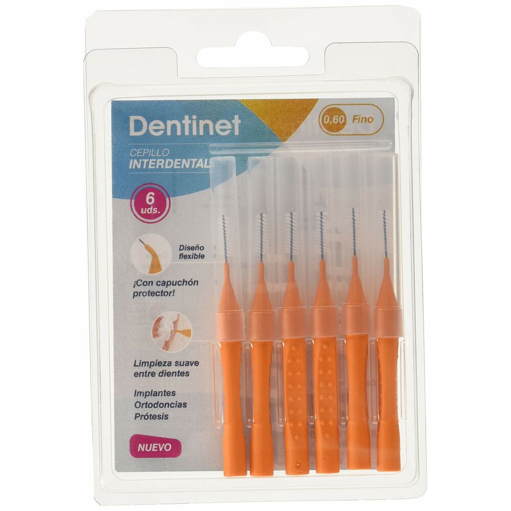 Diaytar Sénégal Brosse à dents interdentaire Dentinet 0,60 mm (6 uds) 
