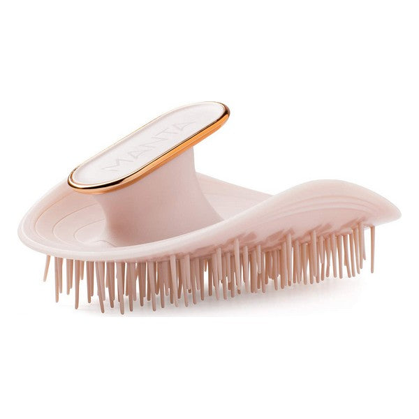 Diaytar Sénégal Brosse Lissante Healthy Hair Brush Manta Flexible Rose 