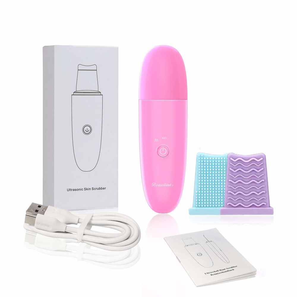 Diaytar Sénégal Brosse Nettoyante et Exfoliante Rose Ultrasonique (Reconditionnée D) 