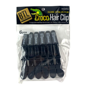 Diaytar Sénégal BTL Croco Hair Clips 6 PCS - BTLT07BLA Beauty