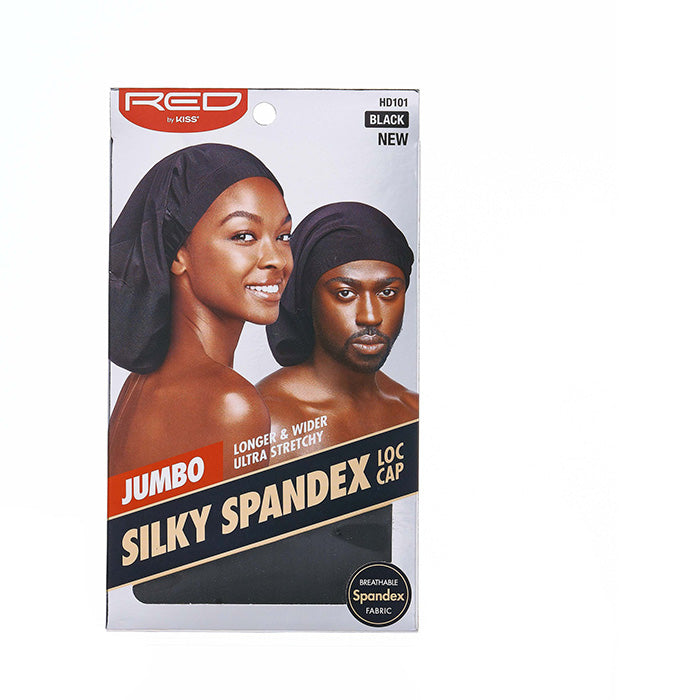 Diaytar Sénégal Casquette Red by Kiss Jumbo Silky Spandex Loc - HD101 Noir Beauty