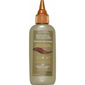 Diaytar Sénégal Clairol Beautiful Collection Advanced Grey Solution – Light Golden Chestnut #6G 3.0 OZ Hair Care