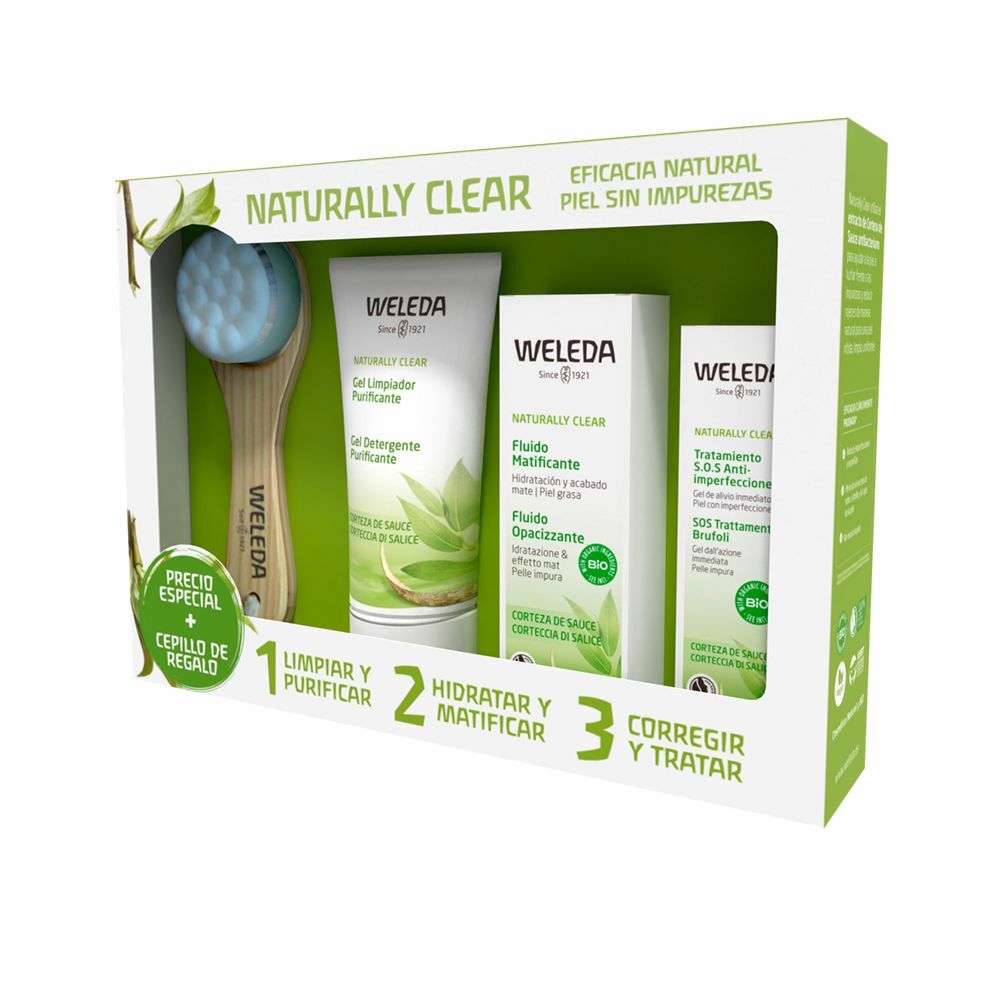 Diaytar Sénégal Coffret Cosmétique Unisexe Weleda Naturally Clear (4 pcs) 