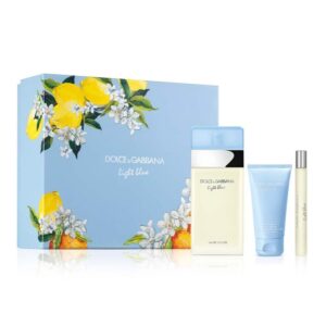 Diaytar Sénégal Coffret de Parfum Femme Dolce & Gabbana Light Blue (3 pièces)