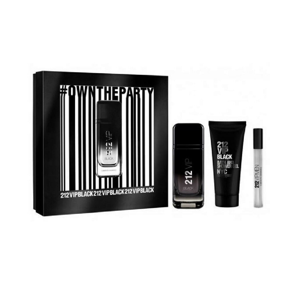 Diaytar Sénégal Coffret de Parfum Homme Carolina Herrera 212 Vip Black (3 pièces) 