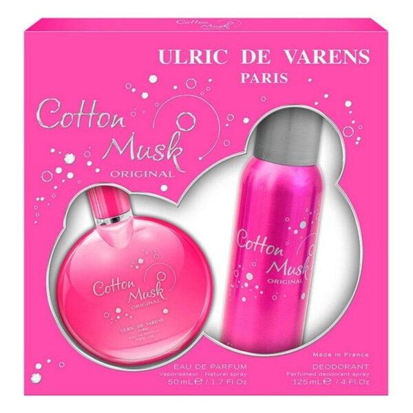 Diaytar Sénégal Coffret Parfum Femme Cotton Musk Ulric De Varens (2 pcs) (2 pcs)