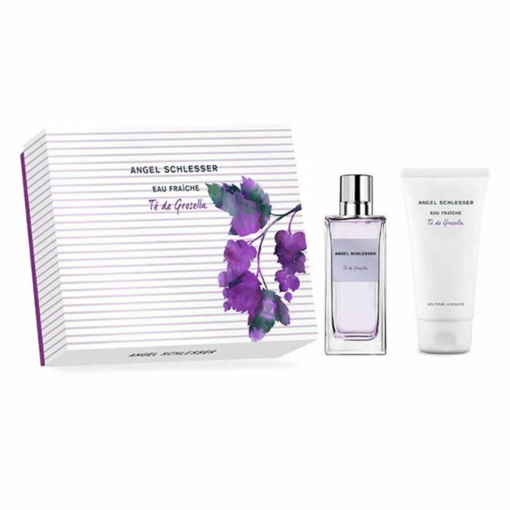 Diaytar Sénégal Coffret Parfum Femme Eau Fraîche Té de Grosella Angel Schlesser (2 pcs) 