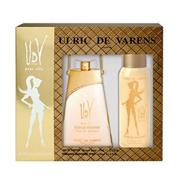 Diaytar Sénégal Coffret Parfum Femme Gold-Issime Ulric De Varens Gold-Issime (2 pcs) (Reconditionné A+)