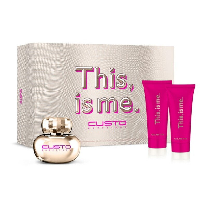 Diaytar Sénégal Coffret Parfum Femme This Is Me Custo EDP (3 pcs) (3 pcs) 