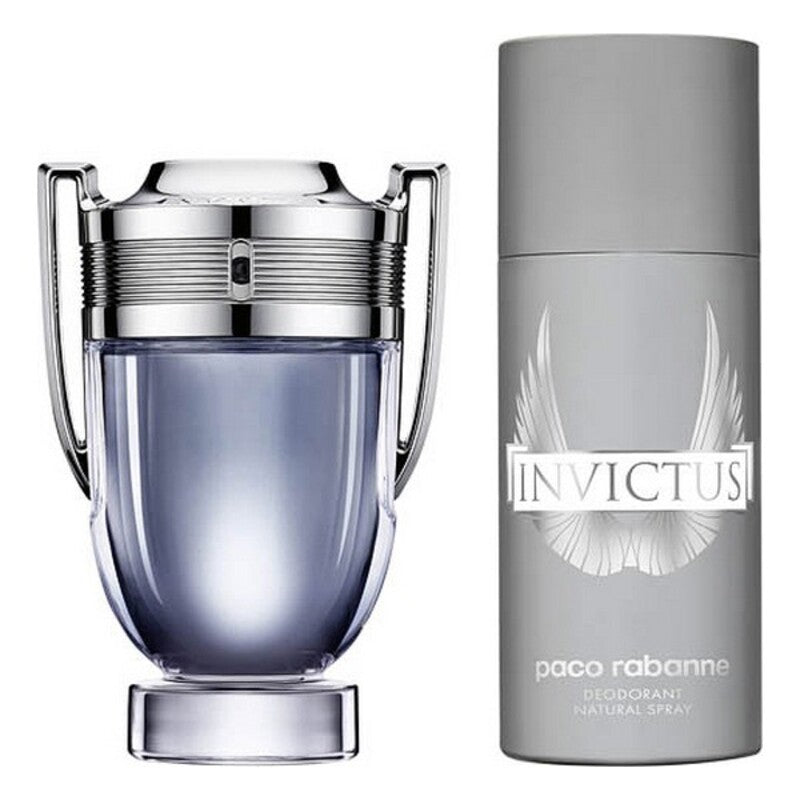 Diaytar Sénégal Coffret Parfum Homme Invictus Paco Rabanne EDT (2 pcs) (2 pcs) 