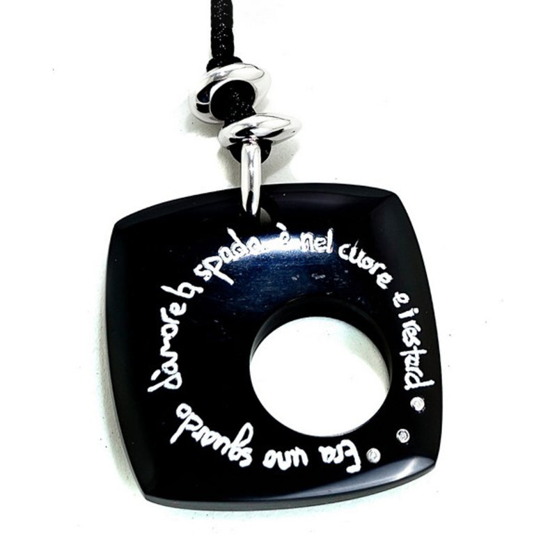 Diaytar Sénégal Collier Femme Demaria DM6TC036-NEGRO 
