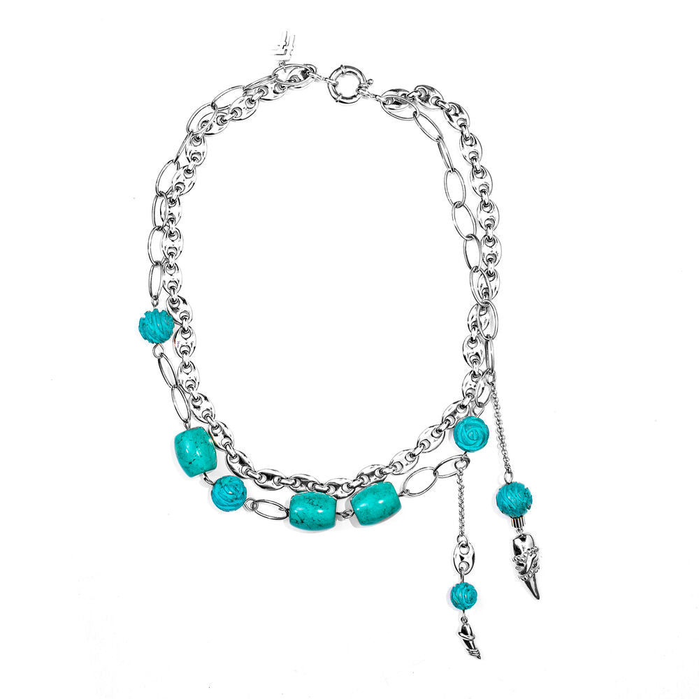 Diaytar Sénégal Collier Femme Folli Follie 2N9F028T (30 cm) 