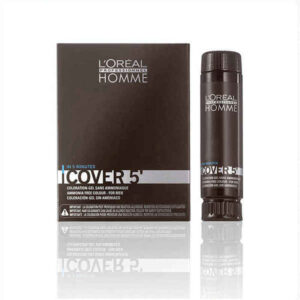 Diaytar Sénégal Coloration semi-permanente L'Oreal Professionnel Paris Homme Cover 5' No 5 (3 x 50 ml)