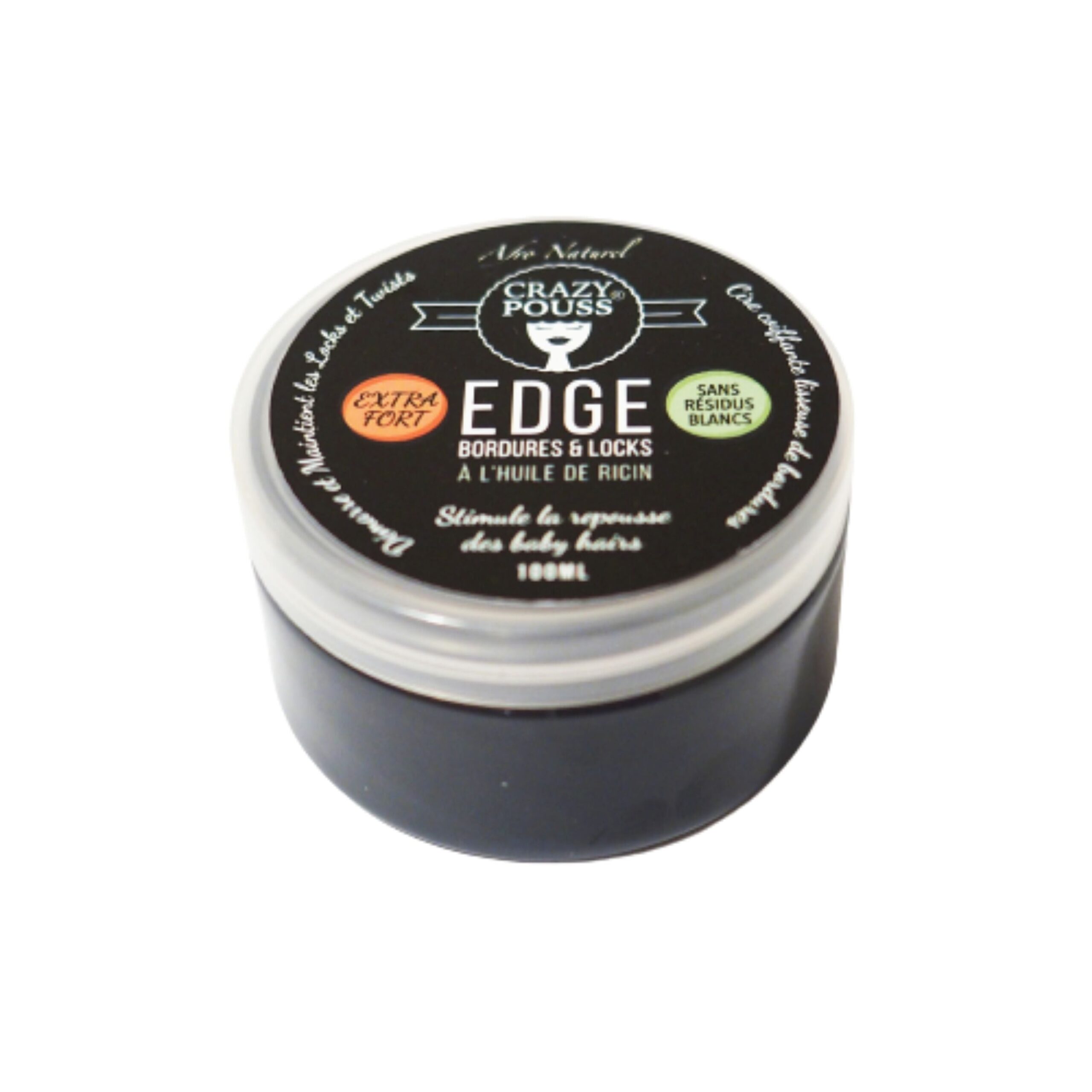Diaytar Sénégal Crazy Pouss Gel Edge Extra Fort À l’huile de ricin 100 ml 