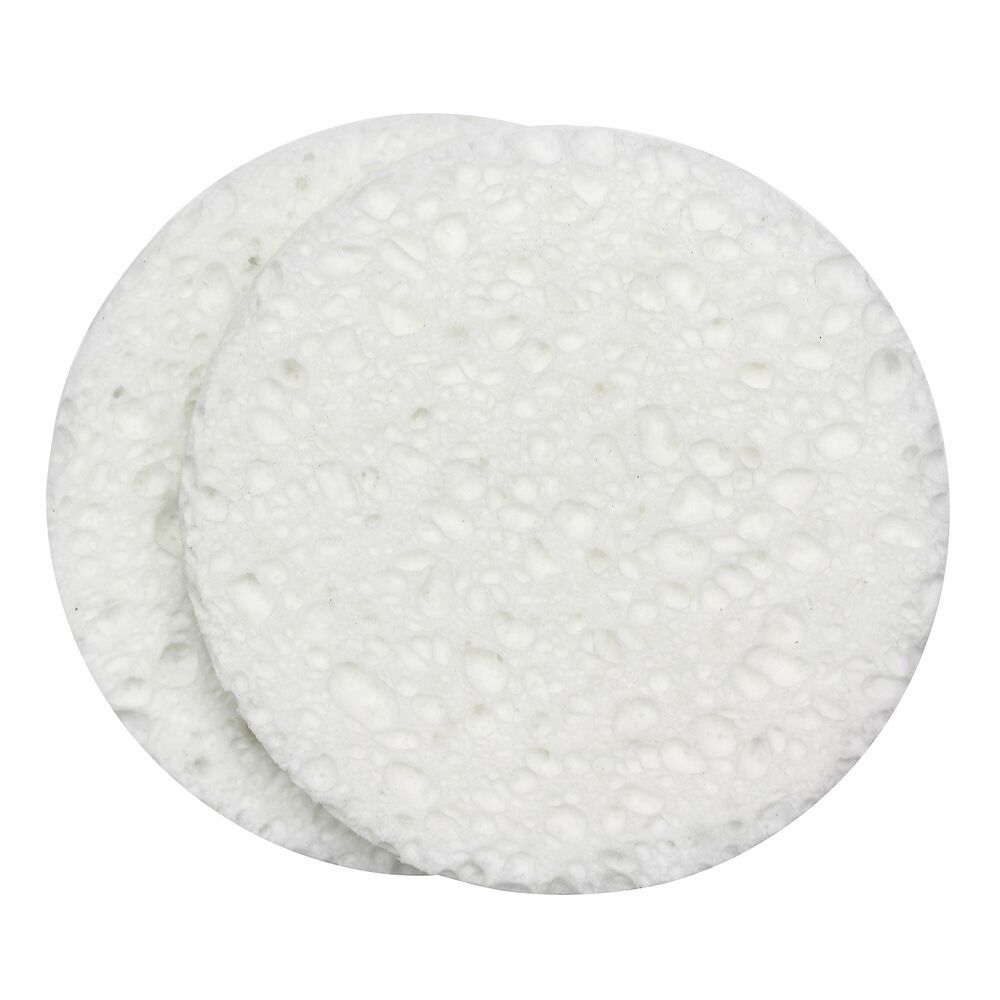 Diaytar Sénégal Éponge Faciale QVS Cellulose Blanc (2 uds) 