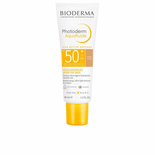 Diaytar Sénégal Crème Solaire Avec Couleur Bioderma Photoderm Aquafluide Doré SPF 50+ (40 ml)