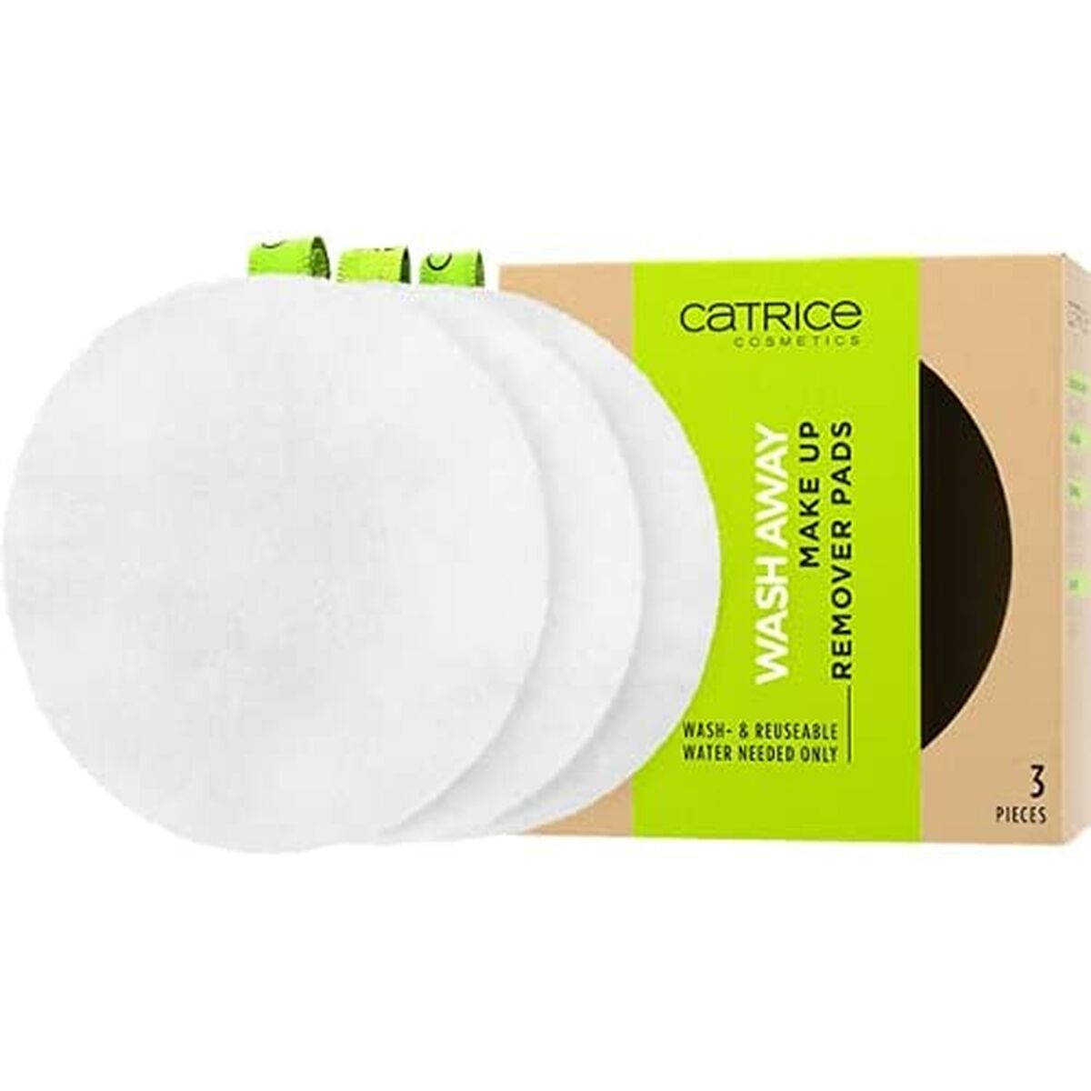 Diaytar Sénégal Disques démaquillants Catrice Wash Away Réutilisable (3 Unités) 