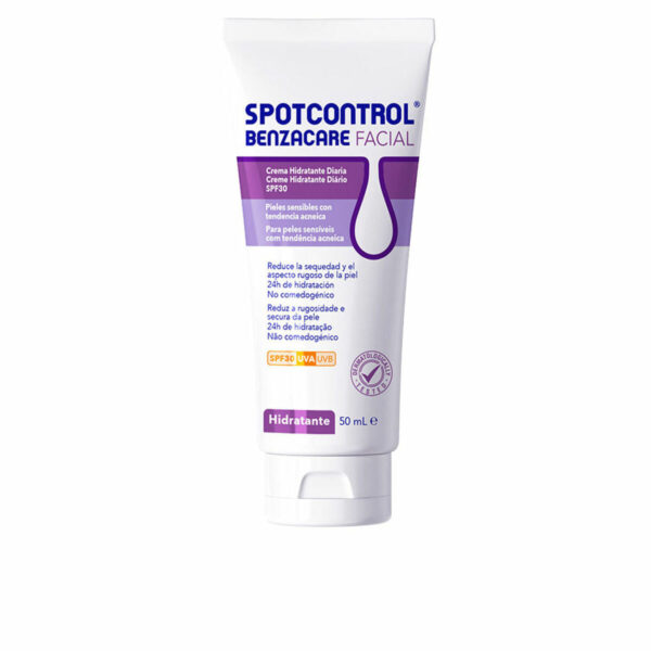 Diaytar Sénégal Crème Hydratante pour le Visage Benzacare Spotcontrol SPF 30 (50 ml)