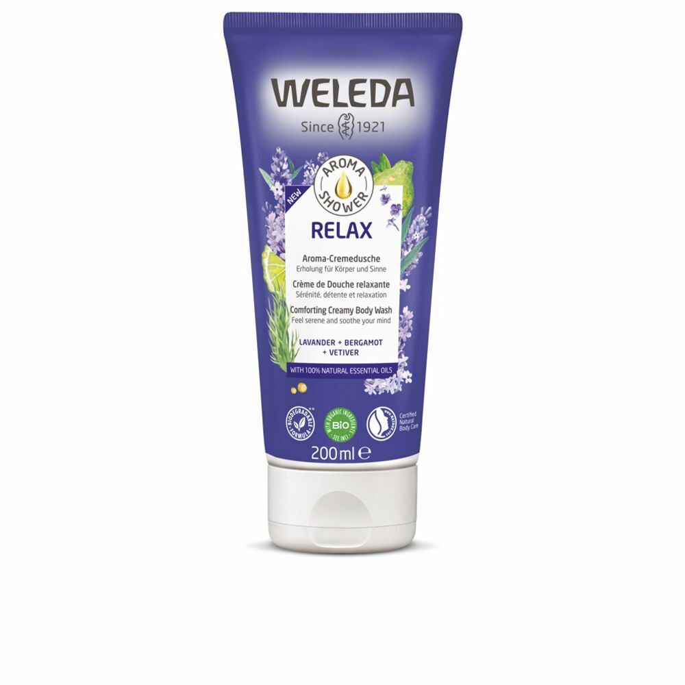Diaytar Sénégal Gel de douche Weleda Aroma Shower Relax Lavande Bergamotte Relaxant (200 ml) 