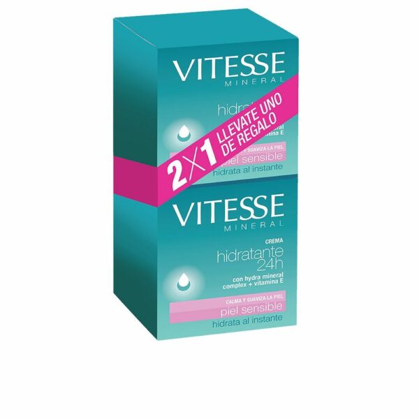 Diaytar Sénégal Crème Hydratante pour le Visage Vitesse Mineral 24 heures (2 x 50 ml)