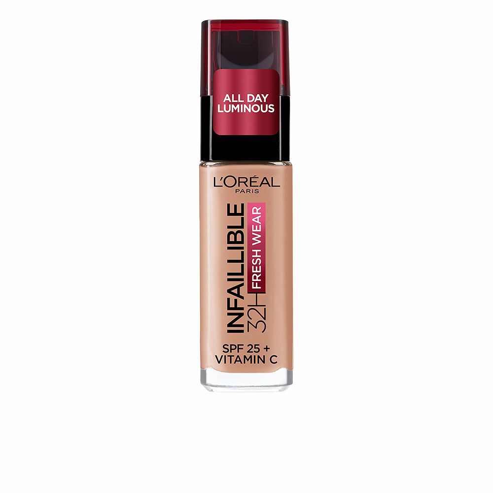 Diaytar Sénégal Crème Make-up Base L'Oreal Make Up Infalible Fresh Wear 160-lin rose Spf 25 (30 ml) 